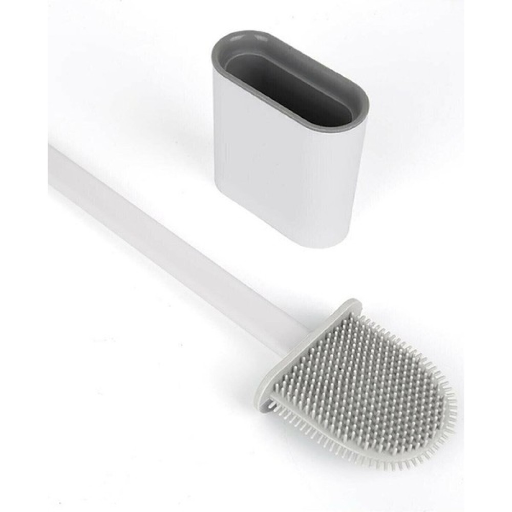 Carat Home Silikon Tuvalet Fırçası Banyo Bükülebilir Siyah Silikon Wc Fırçası - Renkli Klozet Fırçası Fiyatı