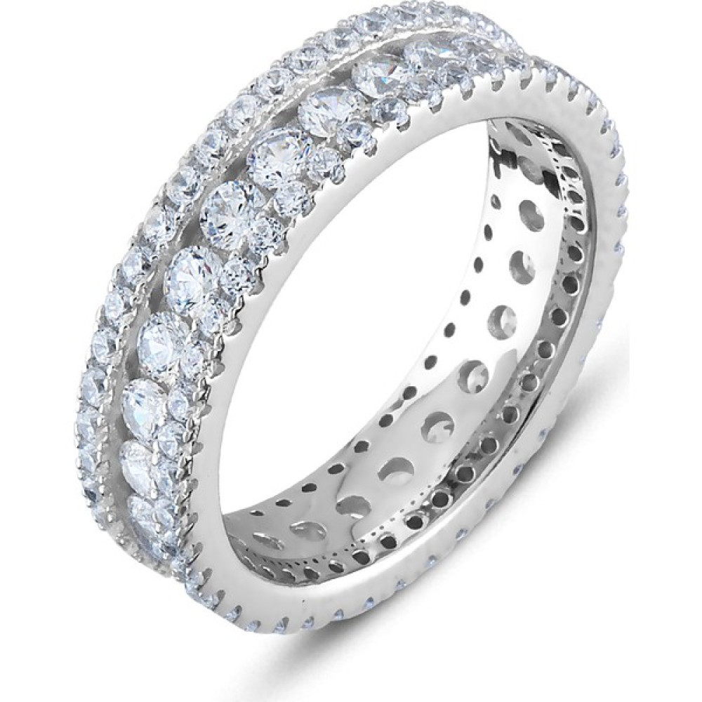 Carat Laboratories 3,04 Carat Tamtur Yüzük - 18 Gümüş Yüzük Fiyatı