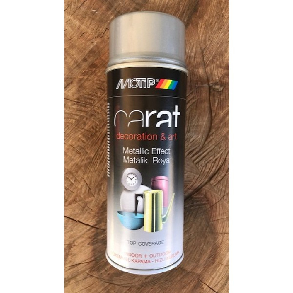 Carat Motip Metalik Gümüş Sprey Boya Oto Jant Boyası Gümüş Renk 400ML - 511 Gümüş Boya Malzemeleri Fiyatı