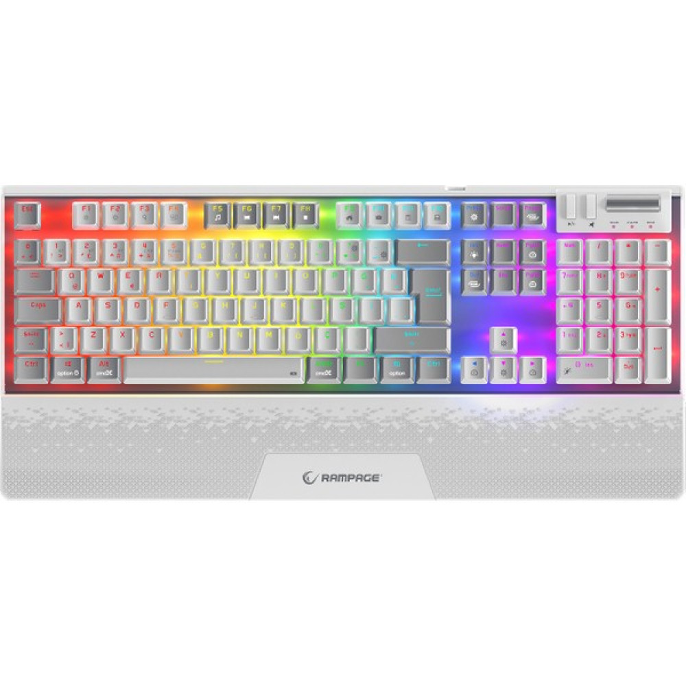 Carbon Pro BEYAZ/GRİ Bluetooth Klavye Kablosuz Klavye Full ŞARJLI Rgb Redswich Mekanik Klavye Oyuncu Klavye Bilek Destek Oto Boyaları Fiyatı