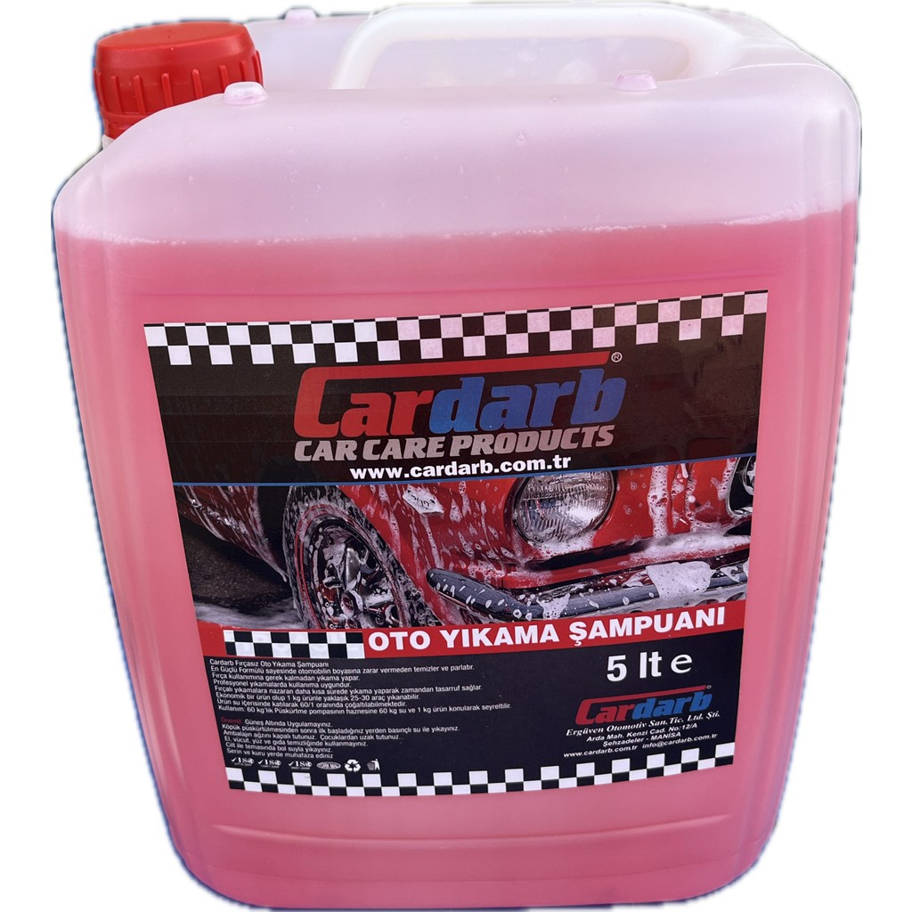 Cardarb Cilalı Oto Yıkama Şampuanı Ph Nötr 5 Litre Oto Yıkama Ürünleri Fiyatı