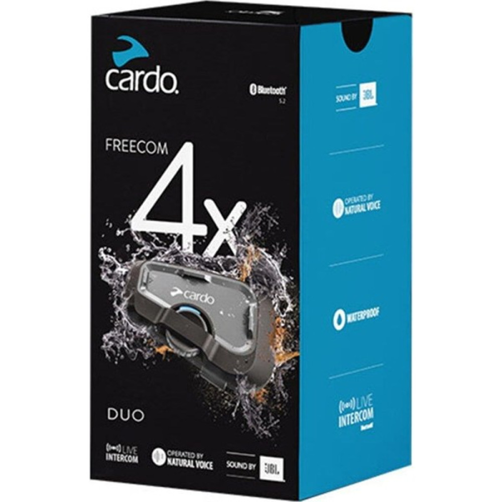 Cardo Freecom 4x Bluetooth ve Intercom (Ikili Paket) - Standart Motorsiklet Aksesuarları Fiyatı