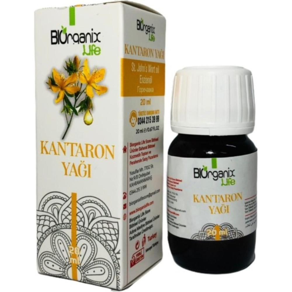 Çare Burada Biorganix Ozonlanmış Kantaron Yağı 50 ml Ozonlu Sarı Kantaron Bitkisel Yağlar Fiyatı