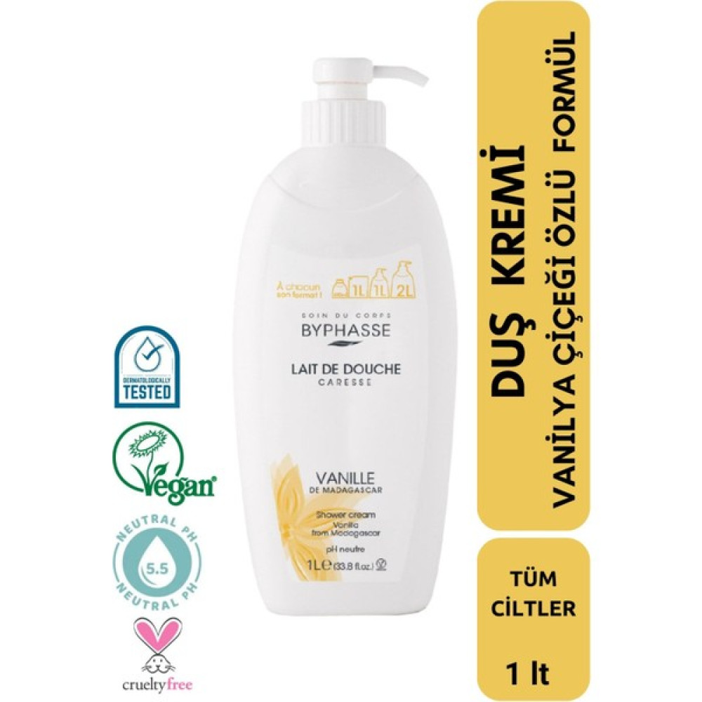 Caresse Vanilya Çiçeği Özlü Duş Kremi 1000ML Oto Boyaları Fiyatı