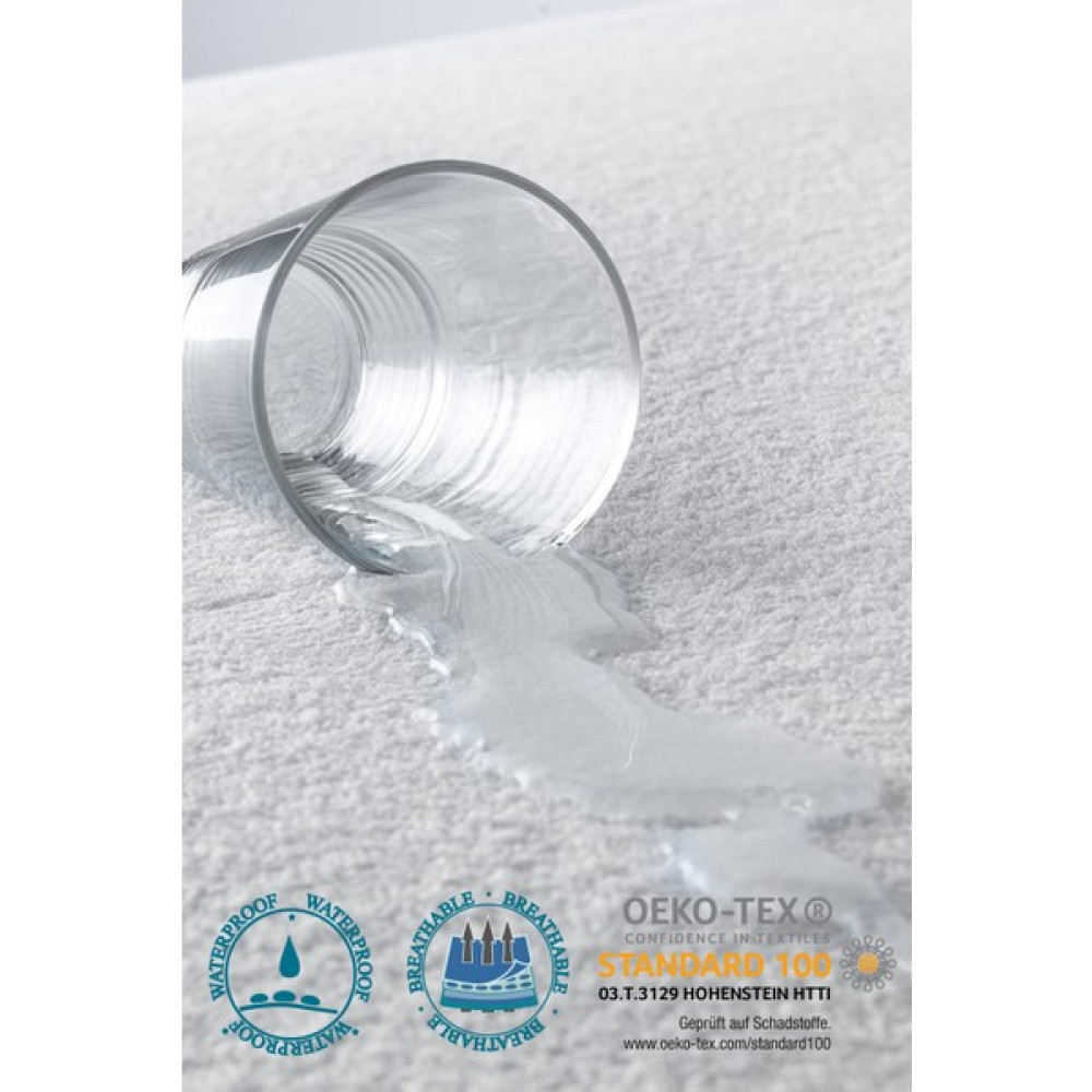 Caretex Eco Comfort Su Sıvı Geçirmez Yatak Koruyucu Alez ( Fitted ) - Beyaz - 120 x 200 cm Alez / Yatak Koruyucu Fiyatı