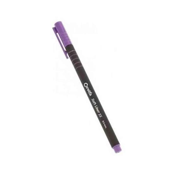 Caretta Açık Mor Soft Liner 55 Keçeli Kalem Keçe Uçlu Kalem Fiyatı