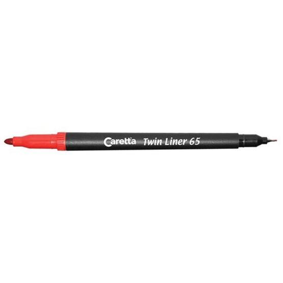 Caretta Twin Liner 65 Pembe 10'lu Çift Uçlu Keçe Uç Kalem Keçe Uçlu Kalem Fiyatı