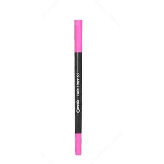 Caretta Twin Liner 65 Pembe 10'lu Çift Uçlu Keçe Uç Kalem