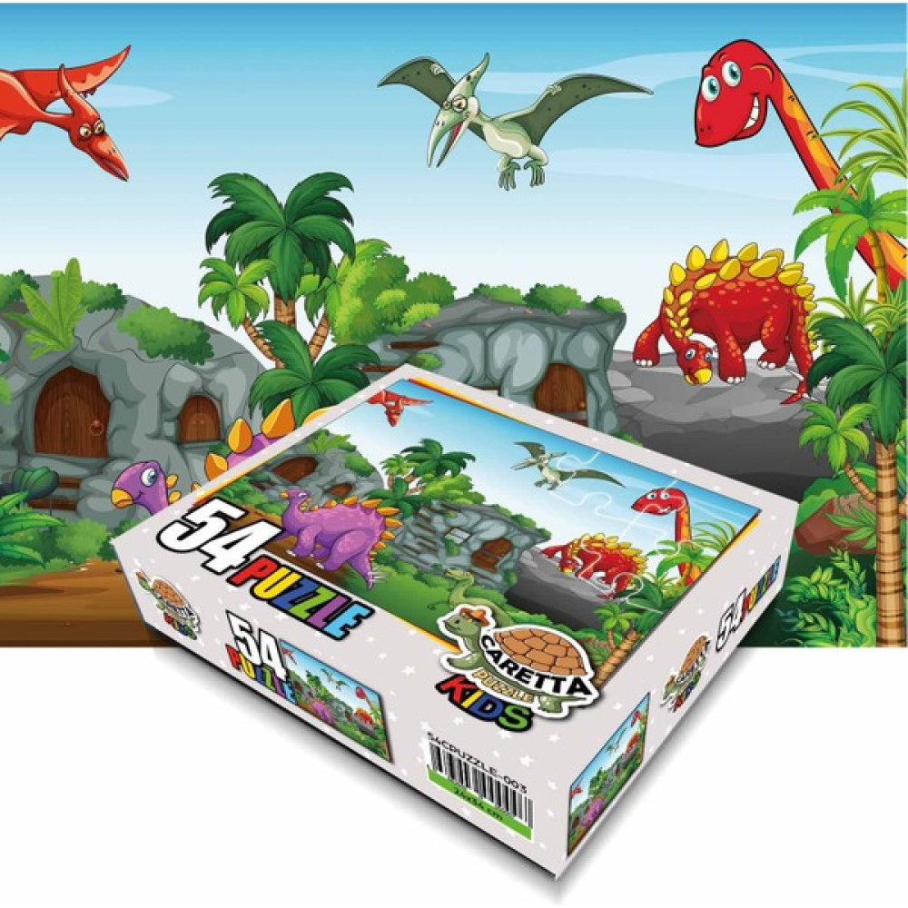 Carettapuzzle® Dinazor Park 54 Parça Puzzle & Aksesuarları Fiyatı