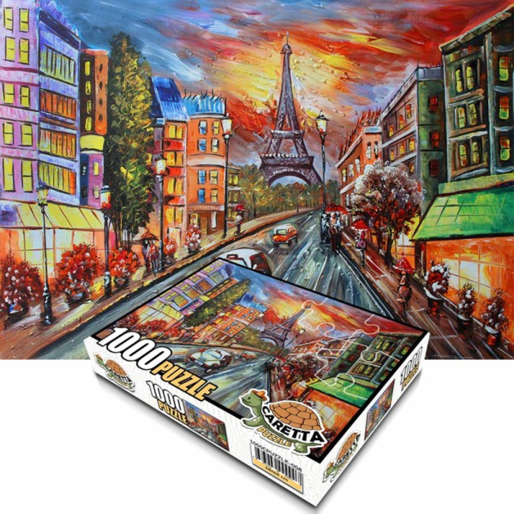 Carettapuzzle® Eyfele Giden Yol 1000 Parça Puzzle & Aksesuarları Fiyatı