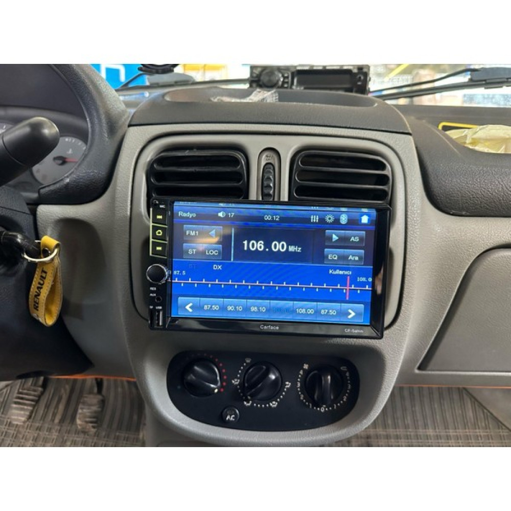 Carface Clio Double Teyp-Clio Dabıl Ekran Oto Görüntü Sistemleri Fiyatı