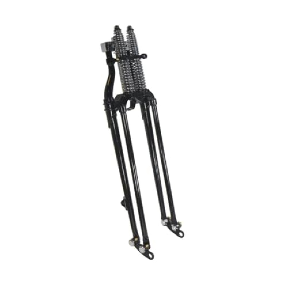 cargtgsb Antique Vintage Black 26" 6" Over Springer Front End Fxst,Fitment Tested