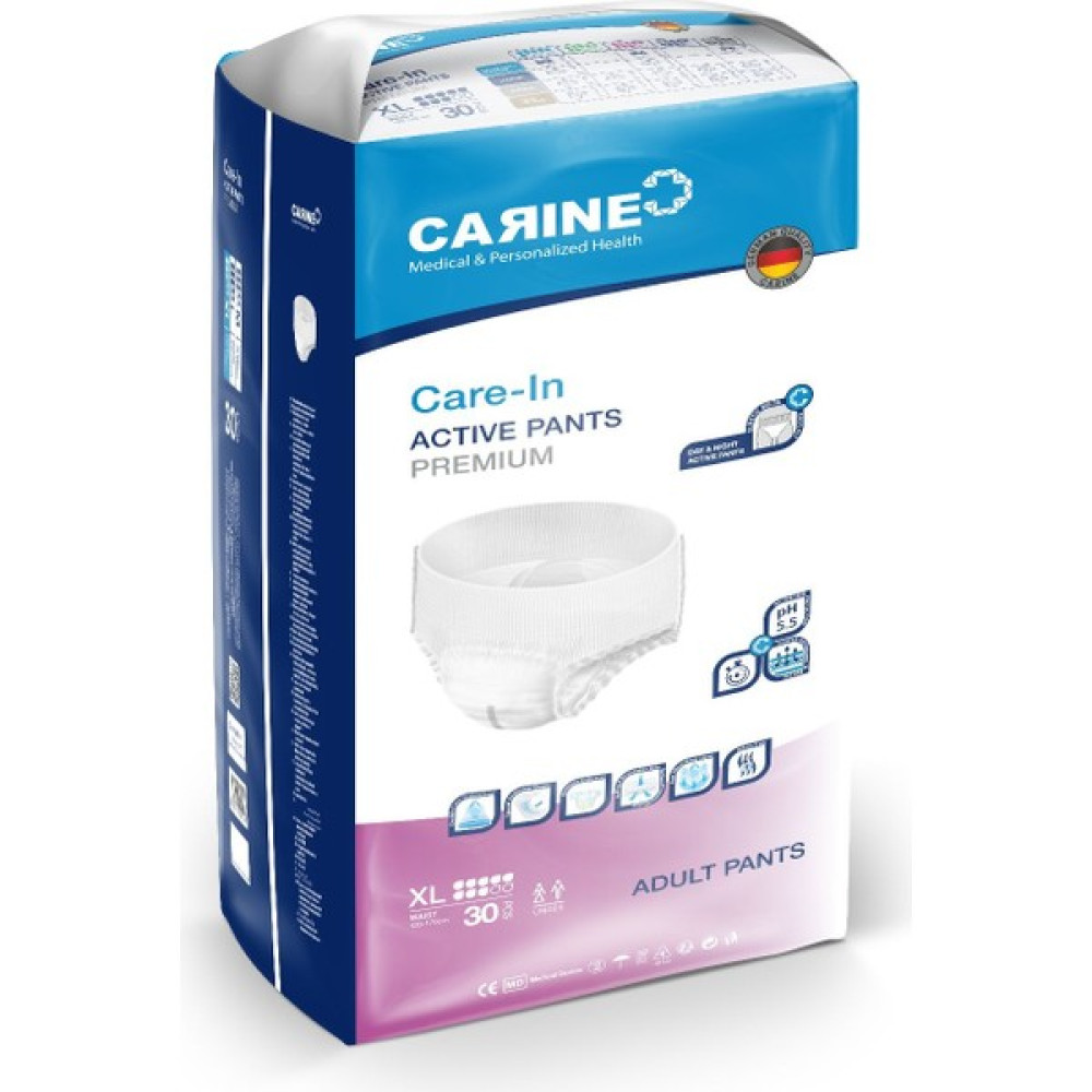 Carine Active Yetişkin Hasta Külot Bezi Extra Large Beden 30 Adet - XL - Beyaz Hasta Bezleri ve Temizliği Fiyatı