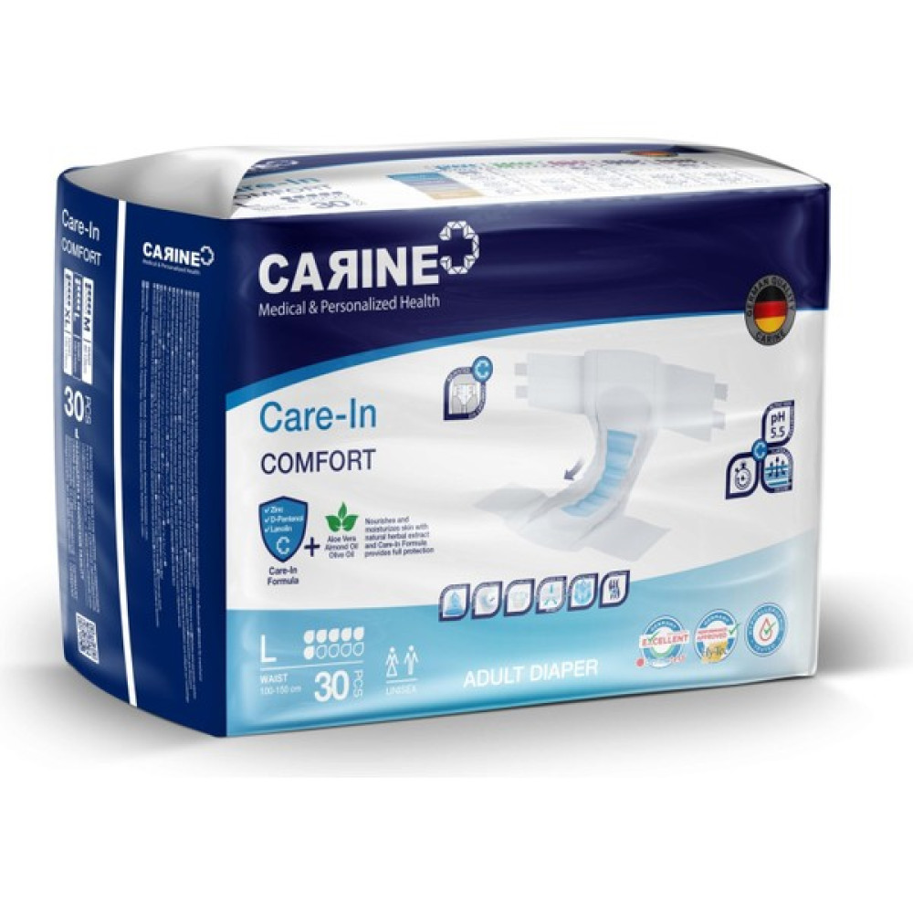 Carıne Comfort Yetişkin Hasta Bezi Large Beden 30 Adet - L - Beyaz Hasta Bezleri ve Temizliği Fiyatı