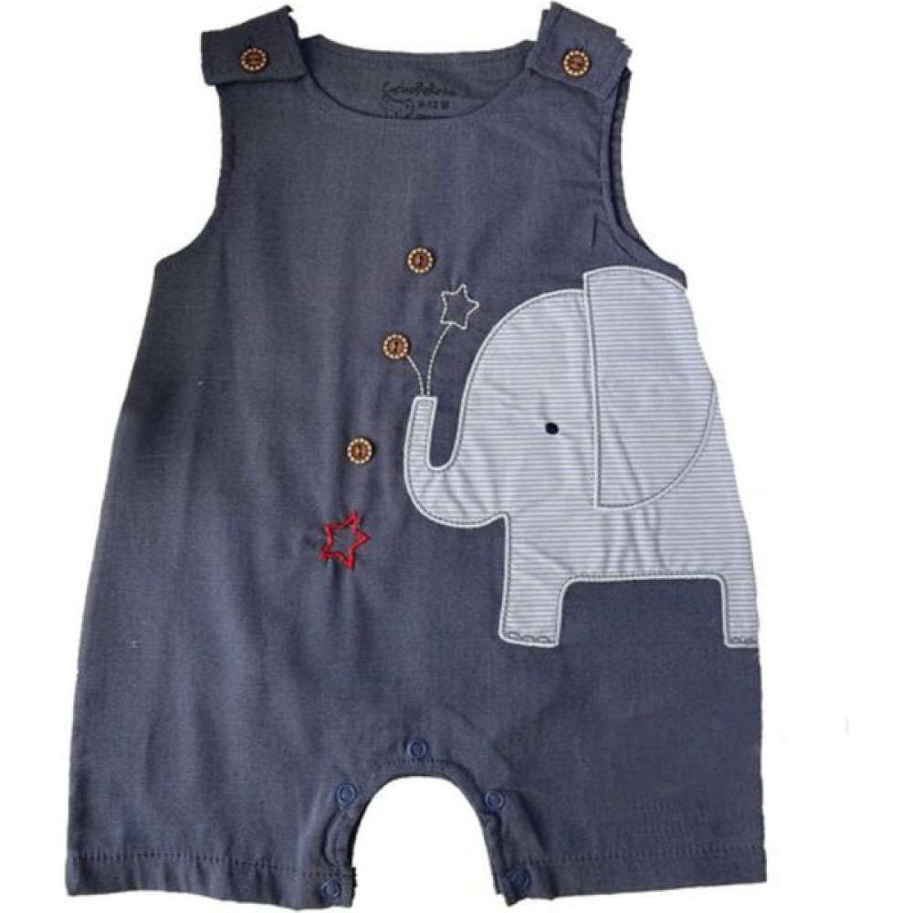 Carino Çıtçıtlı Filli Denim Tulum Bebek Tulumu Fiyatı