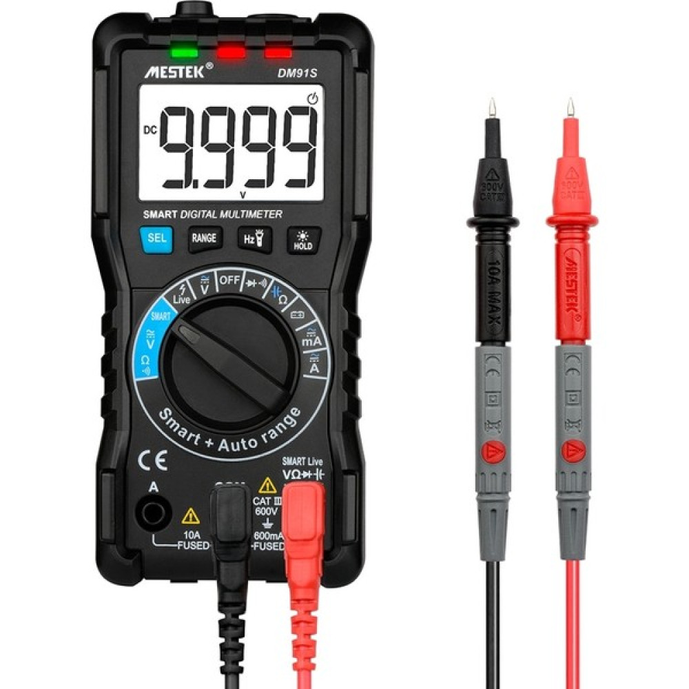 Carino DM91S Dijital Multimetre 9999 Sayım Ac / Dc Ampermetre Voltmetre Ohm Gerilim Ölçer Hfe Nvc (Yurt Dışından) Diğer Test ve Ölçüm Cihazları Fiyatı