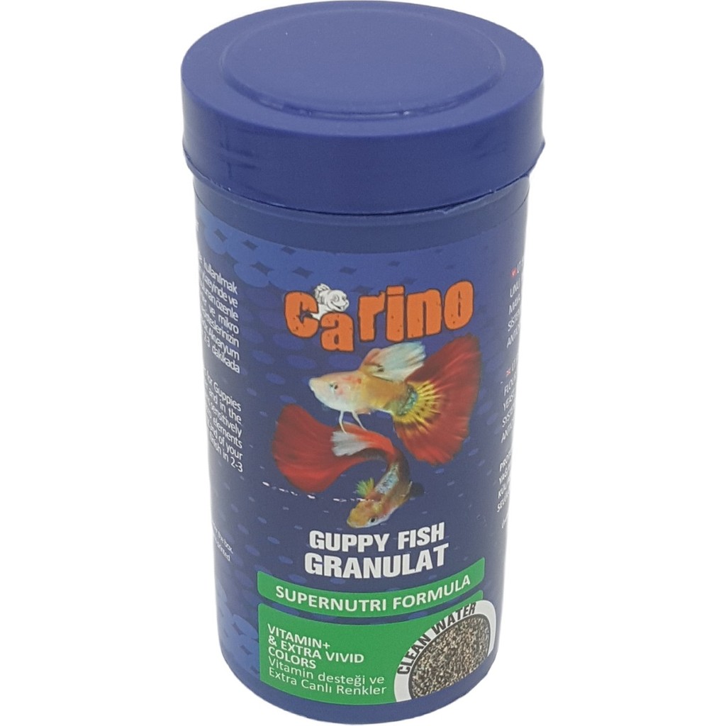 Carino Guppy Fish Granulat Lepistes Balık Yemi 100 ml Evcil Hayvan Ürünleri Fiyatı