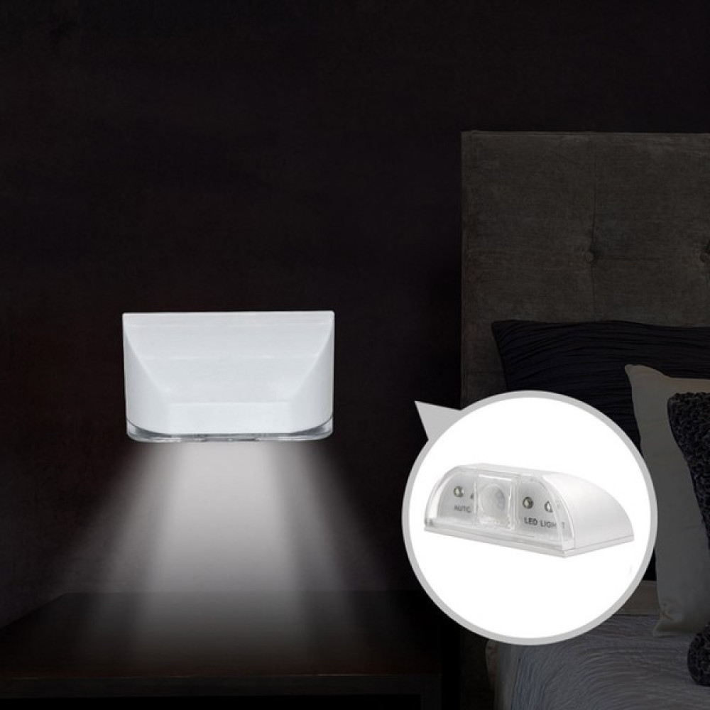 Carino Pratik LED Gece Lambası Akıllı Kapı Kilidi Dolabı (Yurt Dışından) - Beyaz Gece Lambası Fiyatı