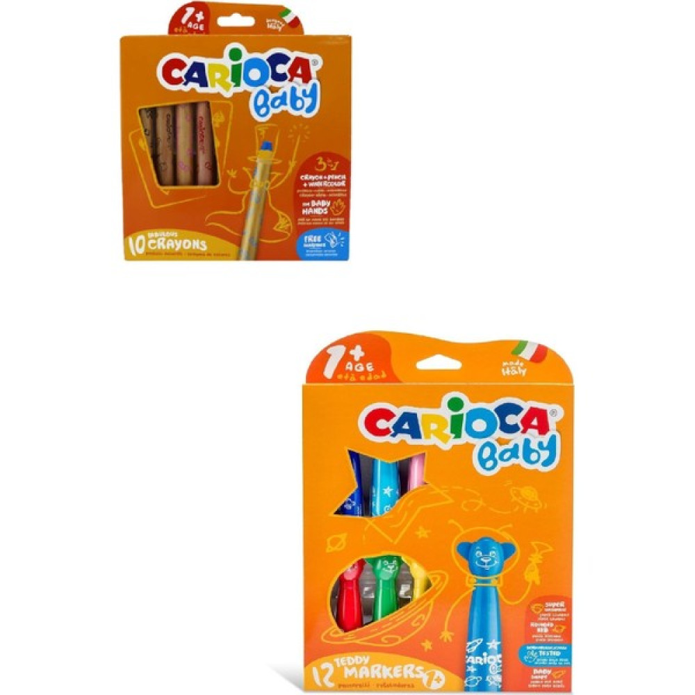 Carioca Okul Öğrenci Keçeli Mum Boya Lüks Set Keçe Uçlu Kalem Fiyatı