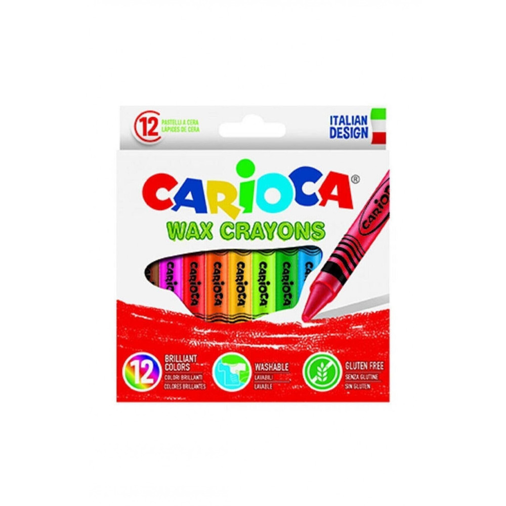 CARIOCA Wax Crayons Yıkanabilir Pastel Boya Kalemi 12li Pastel Boya Fiyatı