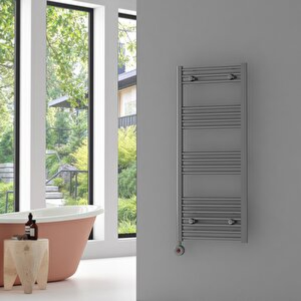 Carisa Nile Sulu Elektrikli Çelik Havlupan 1200*500 Krom Kaplama (On-Off Kitli) Radyatör Fiyatı
