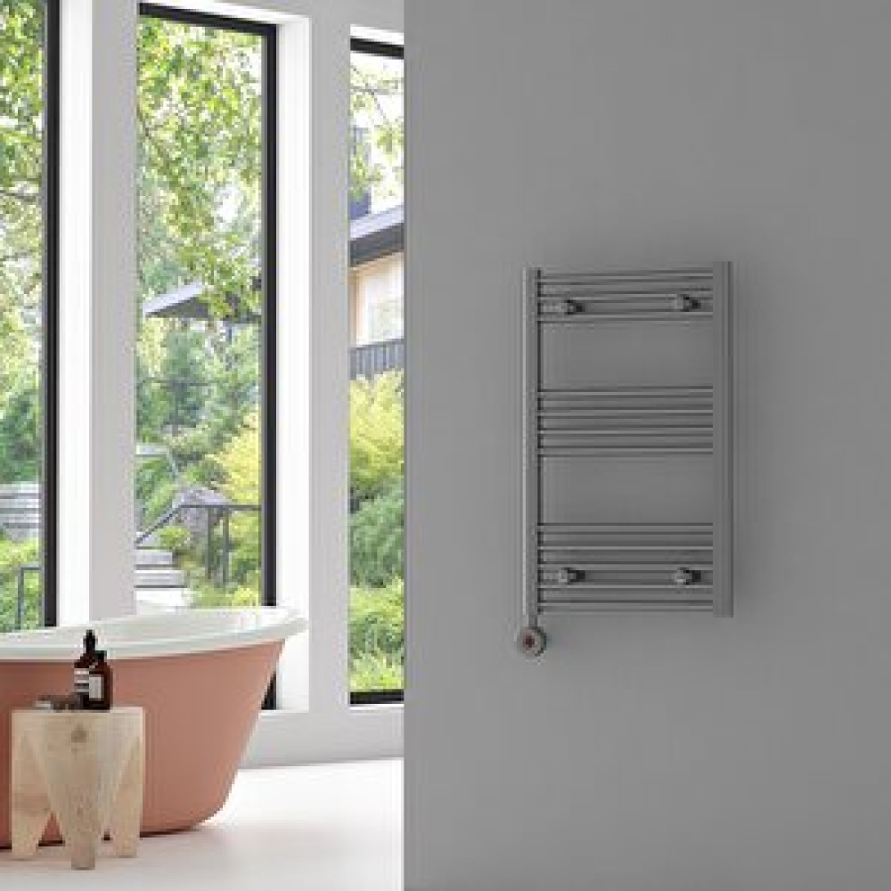 Carisa Nile Sulu Elektrikli Çelik Havlupan 800*500 Krom Kaplama (On-Off Kitli) Radyatör Fiyatı