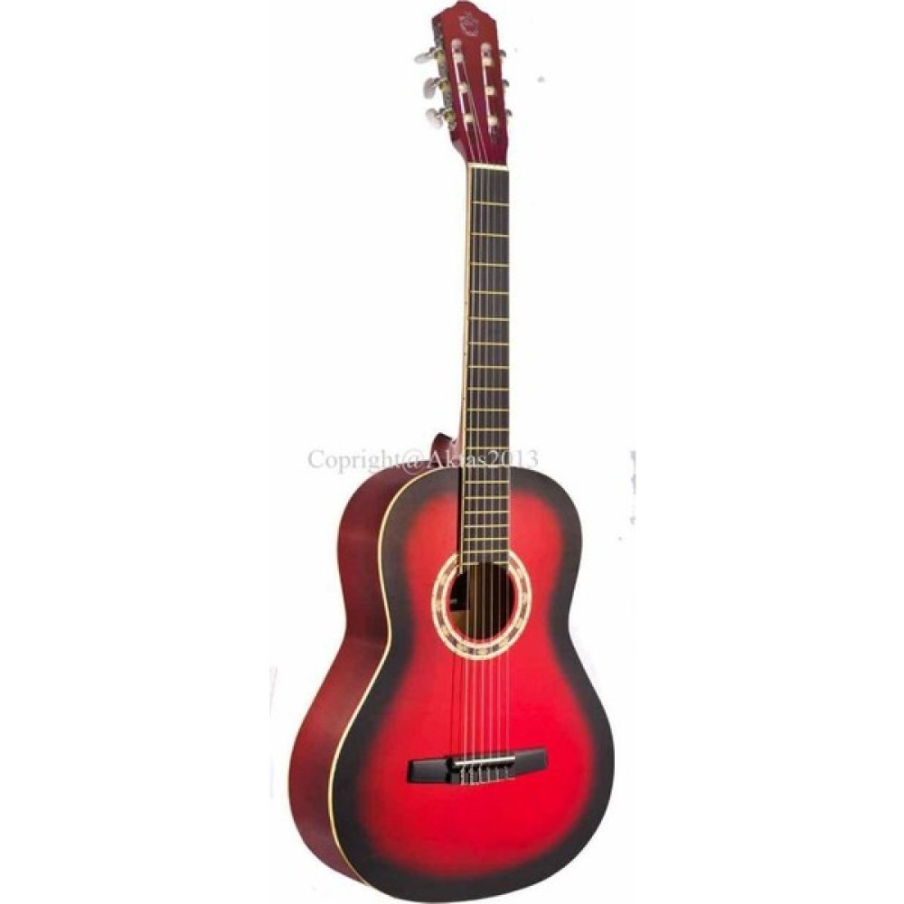 Carissa CARİSSA-CG-160 Rds(Kırmızı Siyah) Klasik Gitar Klasik Gitarlar Fiyatı