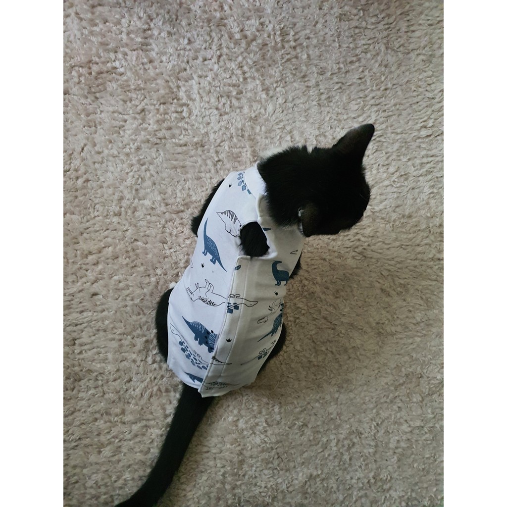 Carites Ameliyat Sonrası Yara Bölgesini Koruyan Kedi Tulumu - Beyaz - 2XL Evcil Hayvan Ürünleri Fiyatı