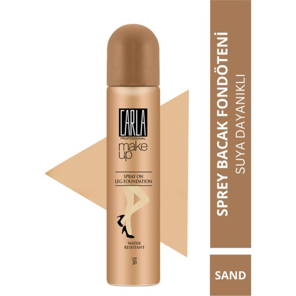 Carla Spray On Leg Foundation - Bacak Fondöteni 75 ml - Fair Nude Oto Boyaları Fiyatı