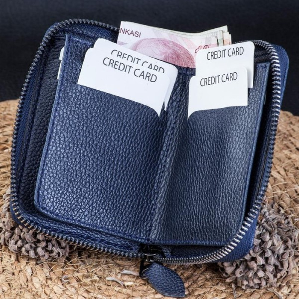 Carlino Unisex Vinkleks Deri Fermuarlı Kartlık Cüzdan KD108 Erkek Kartlık Fiyatı