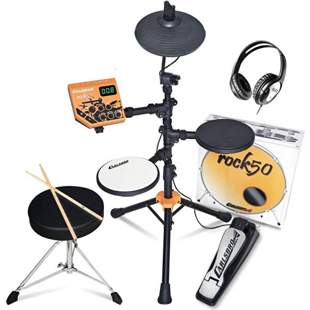 Carlsbro rock50 bp1 Dijital Çocuk Davulu (Tabure+Kulaklık) Vurmalı Çalgılar Fiyatı