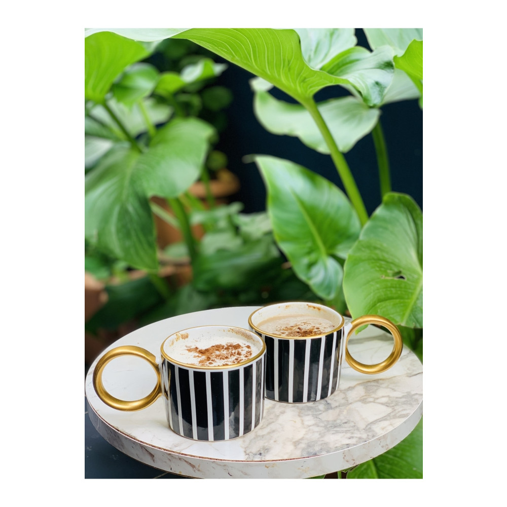 CARMEN SOFT paris 2’li Lüks Piano Black Çay-nescafe Kupası 200 ml Kupa Fiyatı
