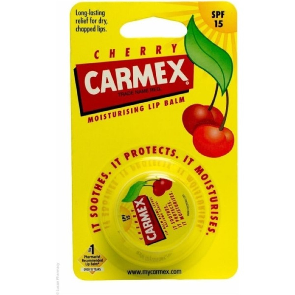 Carmex Kiraz Lip Balm SPF15 Kavanoz 7.5g Dudak Bakımı / Koruyucu Fiyatı