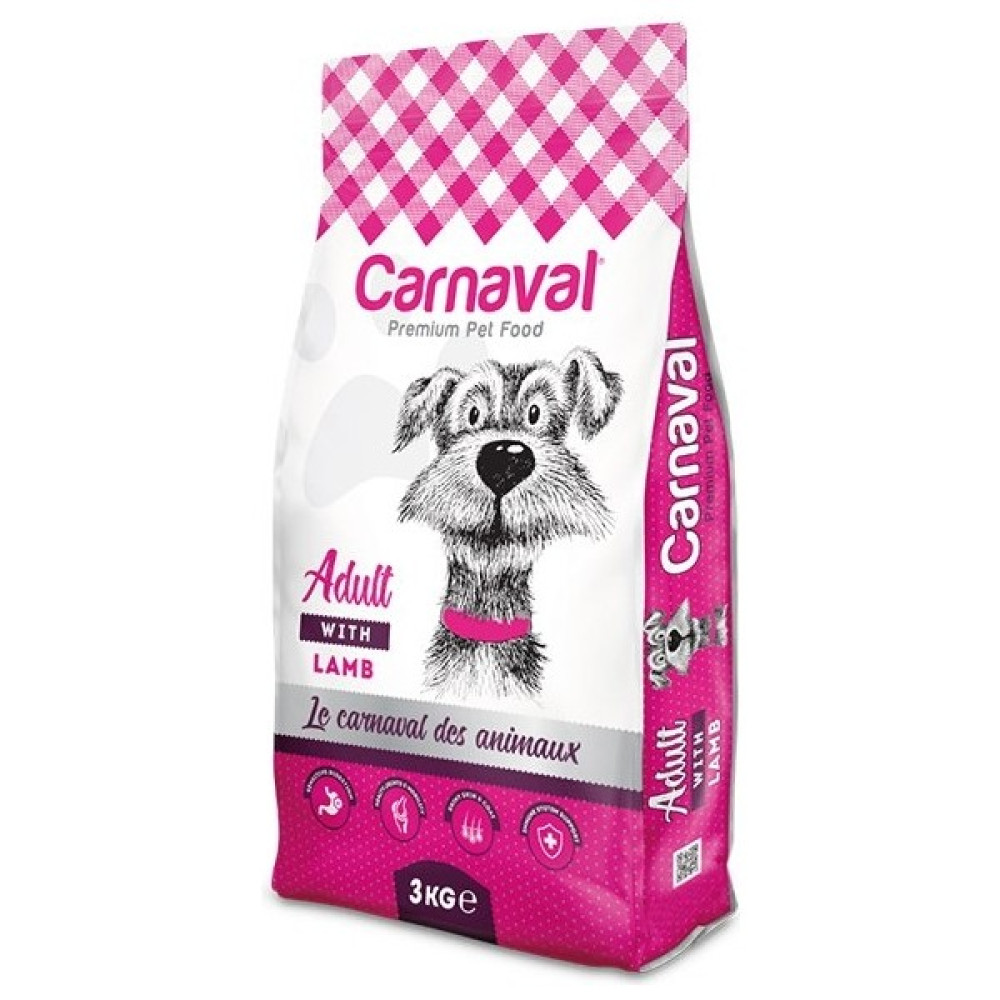 Carnaval Premium Dog Adult Lamb&rice Adult Kuzu Etli Yetişkin Köpek Maması 3 kg Evcil Hayvan Ürünleri Fiyatı