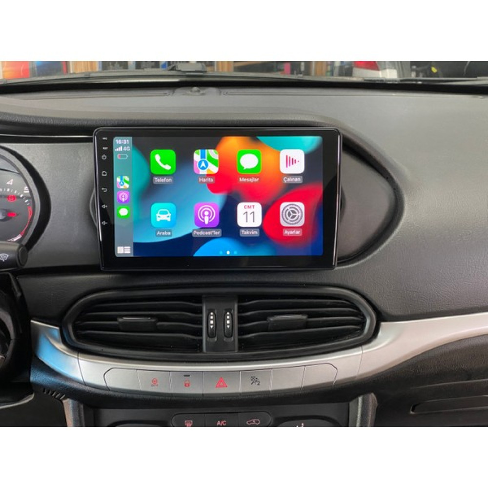 Carnavi Fiat Egea Kablosuz Carplay-Android Auto Multimedya Ekran Oto Görüntü Sistemleri Fiyatı