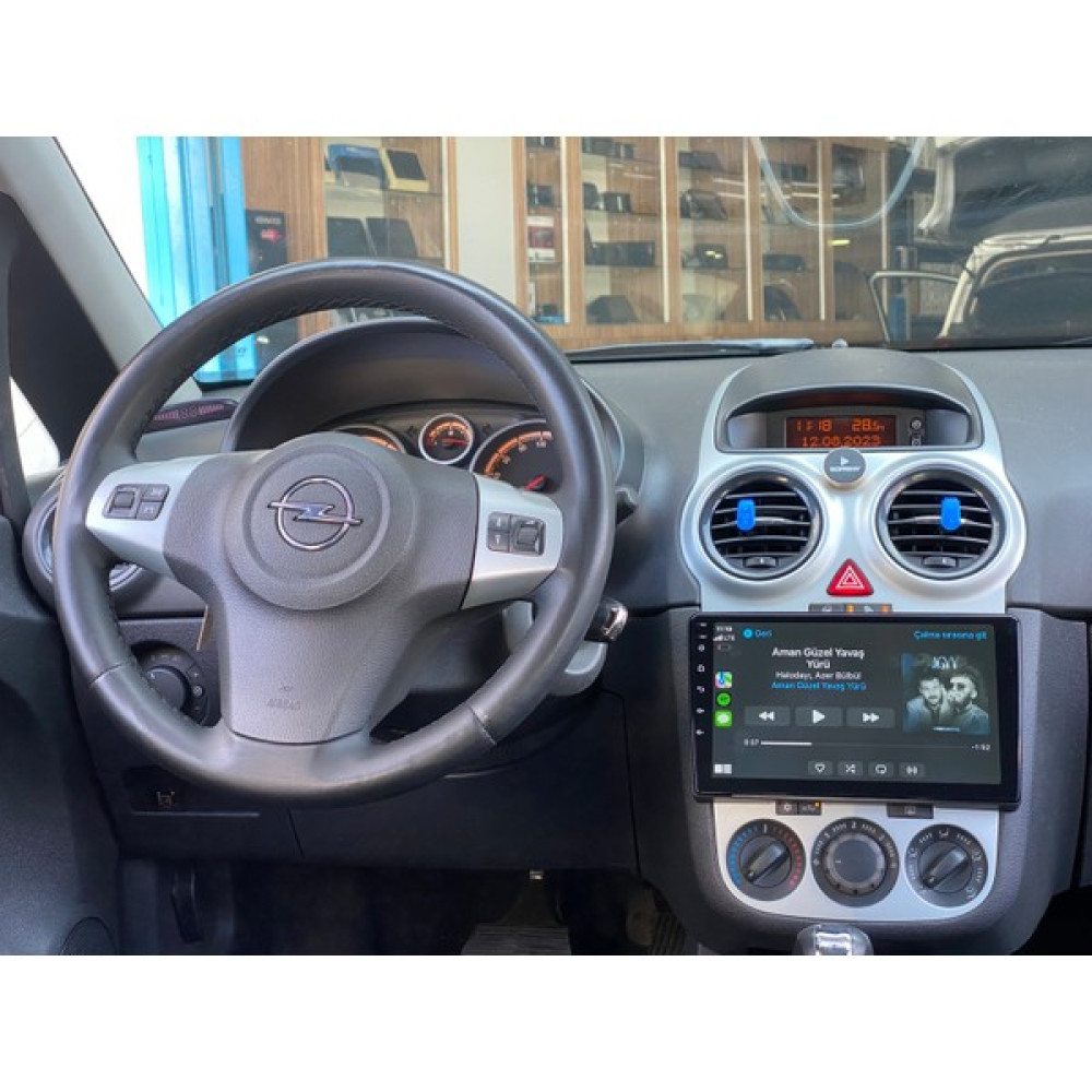 Carnavi Opel Corsa D 9inç Kablosuz Carplay-Android Auto Multimedya Oto Görüntü Sistemleri Fiyatı