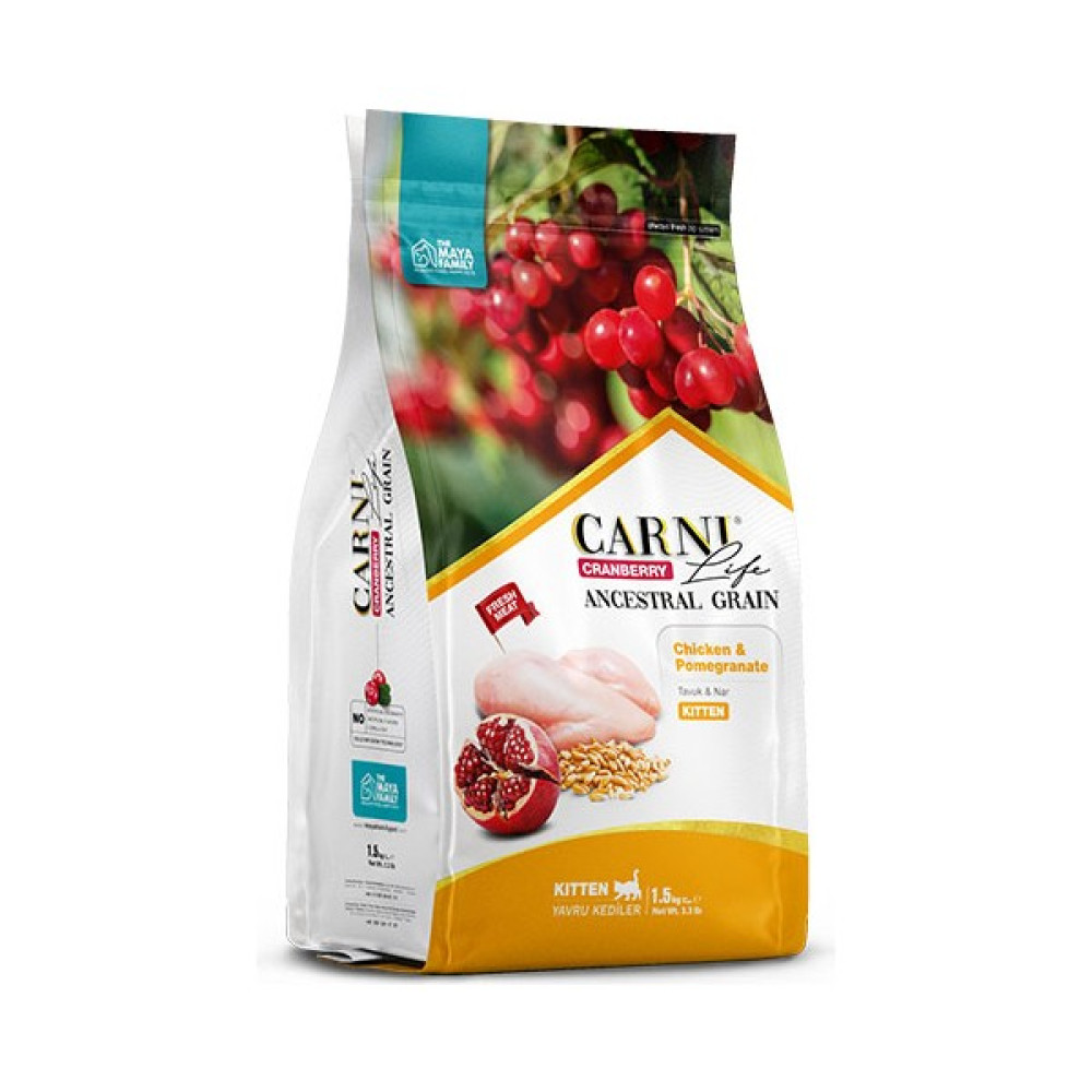 Carni Life Kitten 10 Kg Tavuk Nar Kızılcık Evcil Hayvan Ürünleri Fiyatı