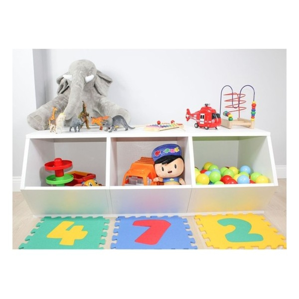 CARNİELLA ROMA Bebek - Çocuk Odası Çok Amaçlı Bölmeli Oyuncak Dolap - Beyaz Oto Boyaları Fiyatı