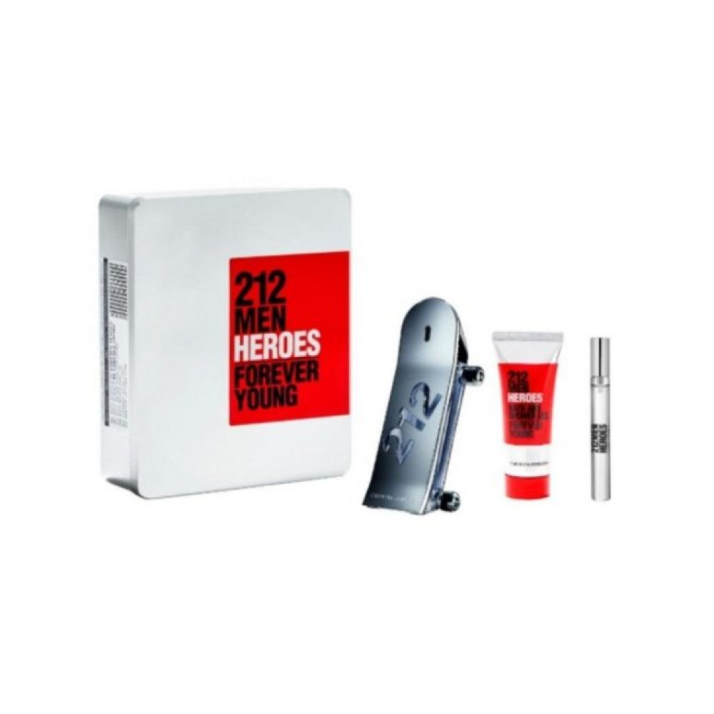 Carolina Herrera 212 Men Heroes Edt 90 Ml Erkek Parfum Set Erkek Parfümleri Fiyatı