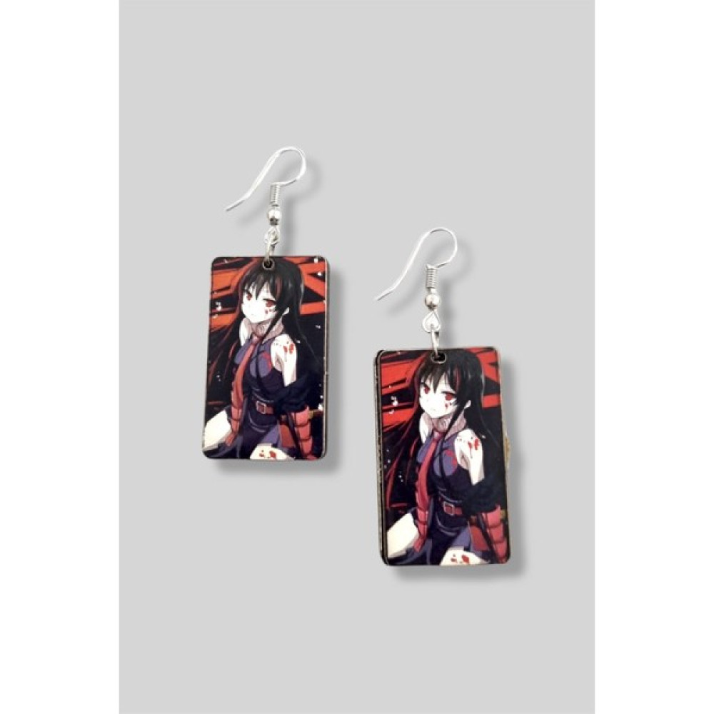 Carpe Anime Akame Ga Kill Akeme Küpe Bijuteri Küpe Fiyatı