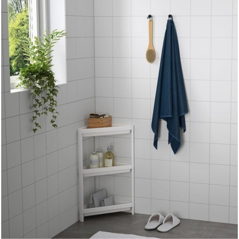 Carpe Kitchen Üçgen 3 Katlı Vesken Köşelik Rafi Ünitesi Banyo Rafı Fiyatı