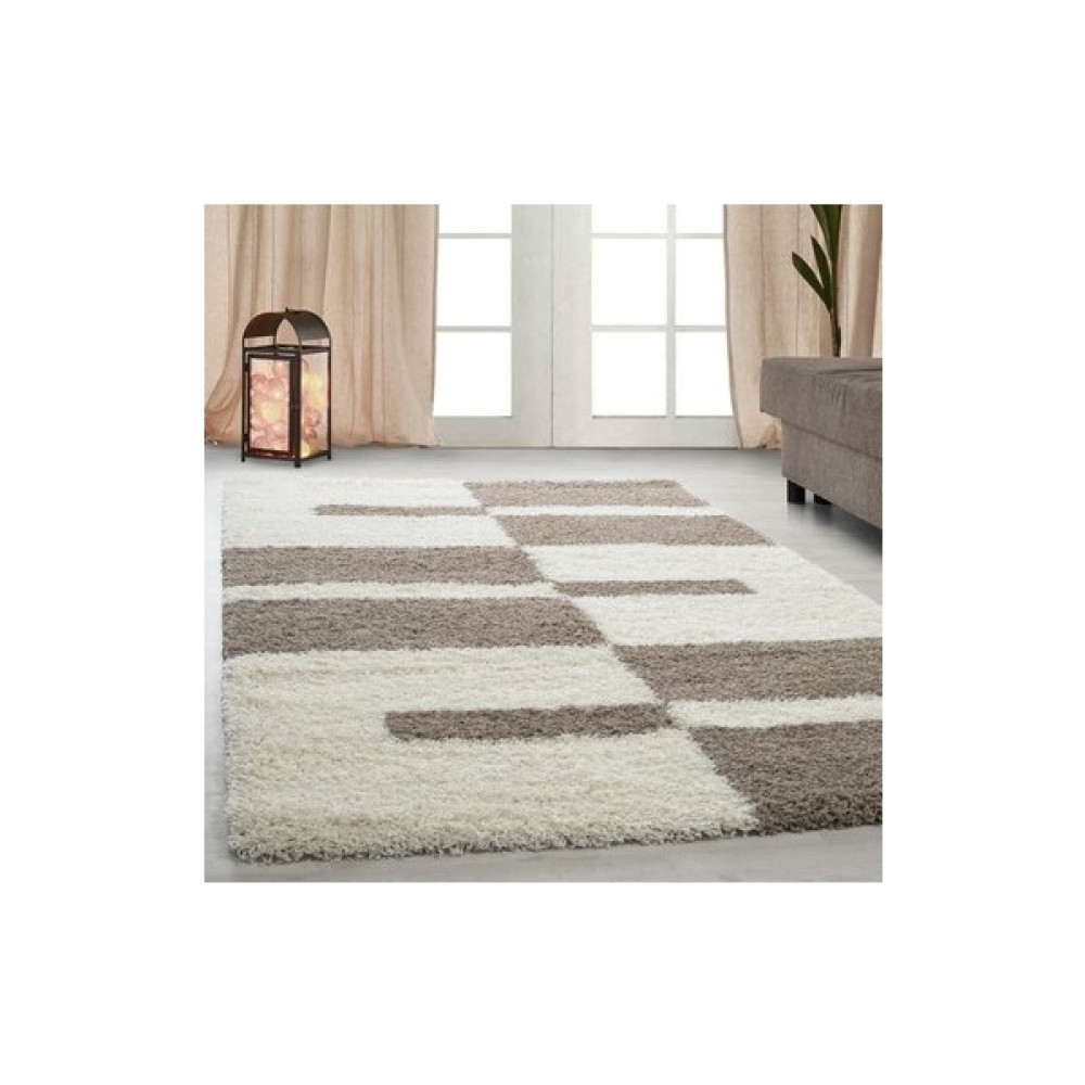 Carpettex Modern Bukleli Halı Kısa Havlı Bulanık Düz Farklı Renk Ve Ebatlarda - 200 x 290 cm - Gri Salon Halısı Fiyatı