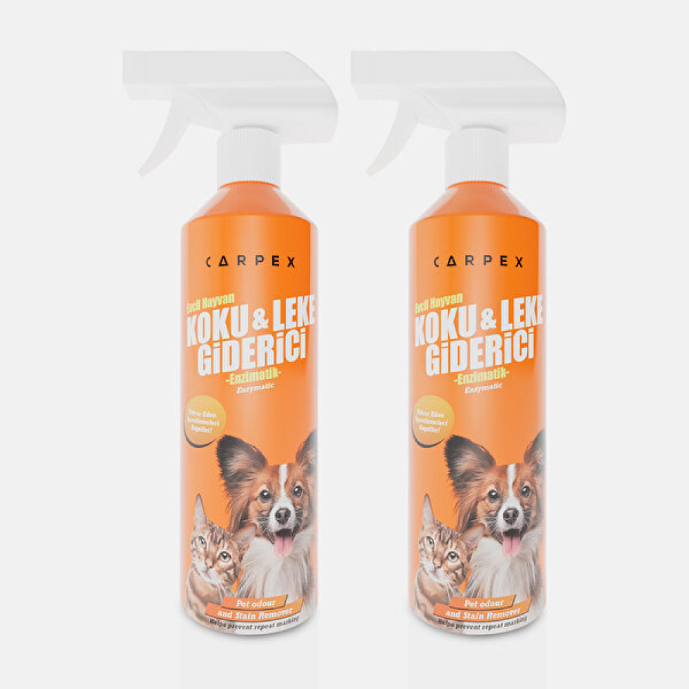 Carpex Evcil Hayvan Koku ve Leke Giderici 500 ml 2'li Oda Kokusu Fiyatı