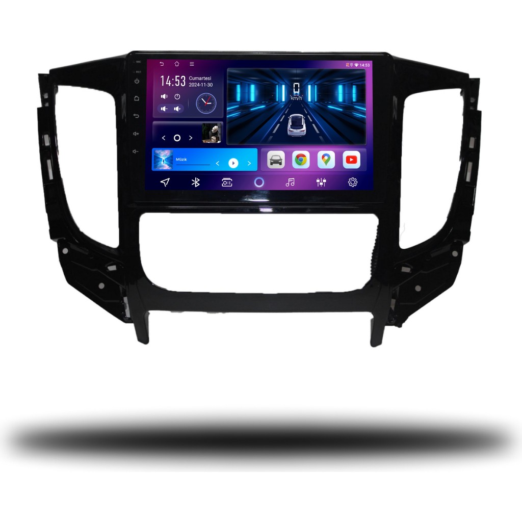 Carplayer Mitsubishi L200 2015-2022 Dijital Klima Uyumlu Android Multimedya 8gb Ram 128GB Hafıza Klimalar Fiyatı