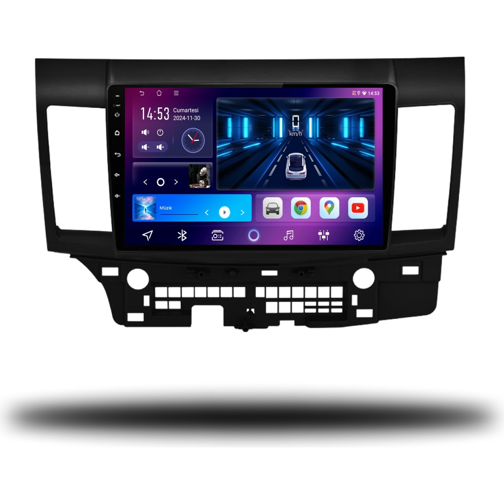 Carplayer Mitsubishi Lancer 2010-2017 Uyumlu Android Multimedya 8gb Ram 128GB Hafıza RAM Bellekler Fiyatı