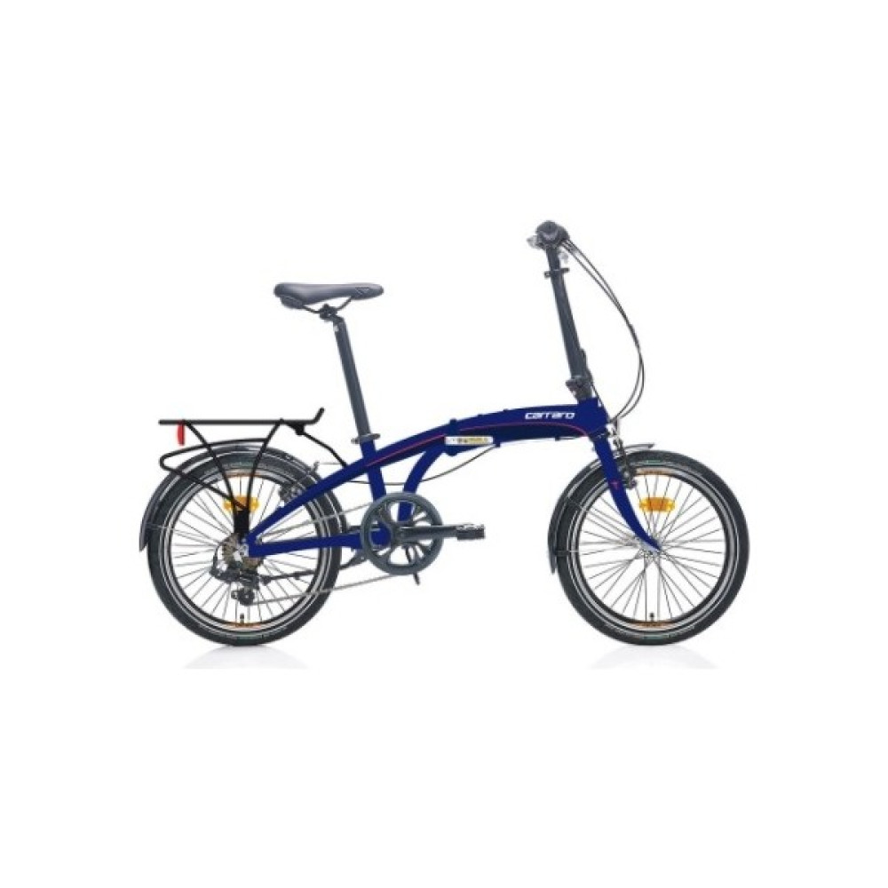 Carraro Flexi 107 20 Jant 7 Vites Italyan Katlanır Bisiklet Lacivert Katlanabilir Bisiklet Fiyatı