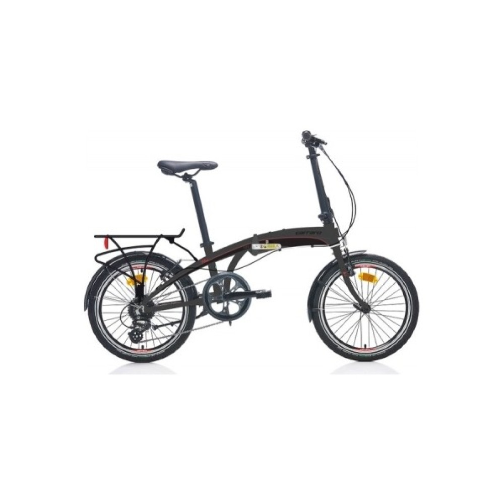 Carraro Flexı 108 8 Vites Full Shimano Hidrolik Disk Fren Katlanır Bisiklet - Koyu Gri Bukelamun Katlanabilir Bisiklet Fiyatı