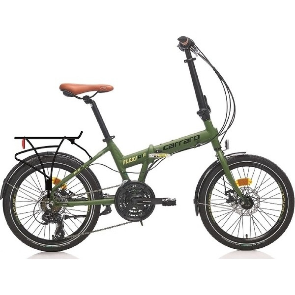 Carraro Flexi 121 V Fren Shimano 21 Vites Katlanır Bisiklet Haki Katlanabilir Bisiklet Fiyatı