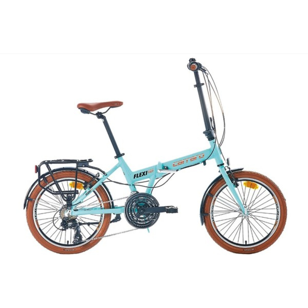 Carraro Flexi 121 Vb V Fren Shimano 21 Vites Katlanır Bisiklet Turkuaz Katlanabilir Bisiklet Fiyatı