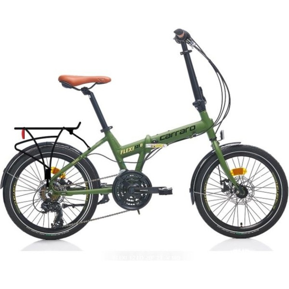 Carraro Flexi 121D 20 Jant 21 Vites 35 cm Kadro Katlanır Bisiklet Katlanabilir Bisiklet Fiyatı